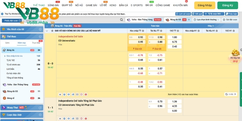 Hướng phát triển của sảnh cược thể thao VB88