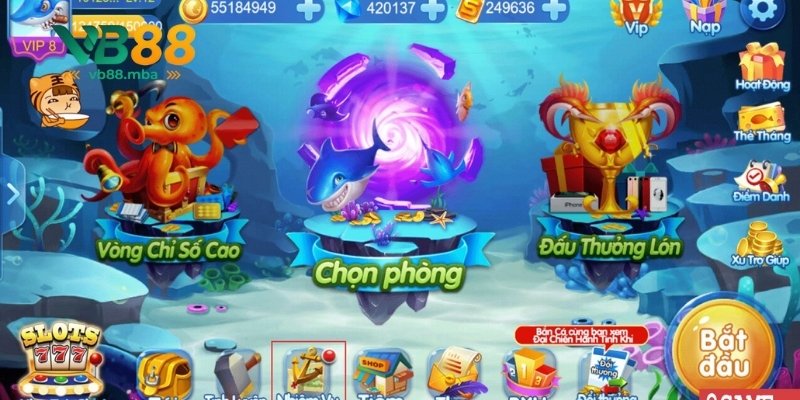 Bắn cá đổi thưởng tại VB88 hôm nay