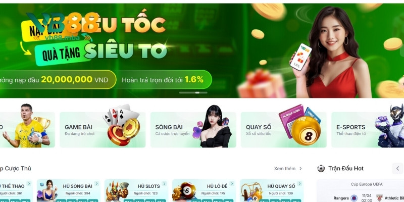 Giới thiệu VB88 - Nhà cái đẳng cấp hàng đầu châu Á