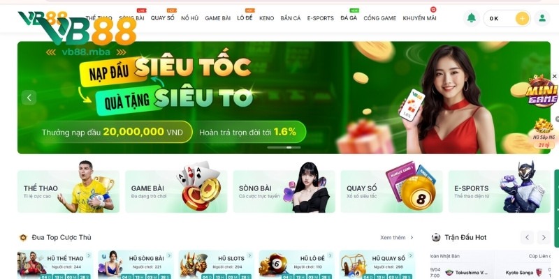 Khuyến mãi nạp đầu VB88 là gì?