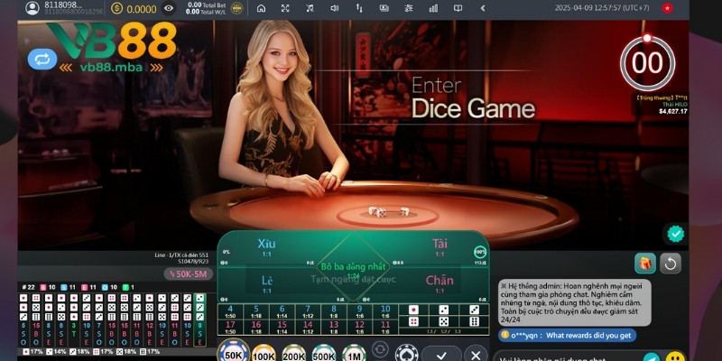 Luật chơi đơn giản của tài xỉu VB88